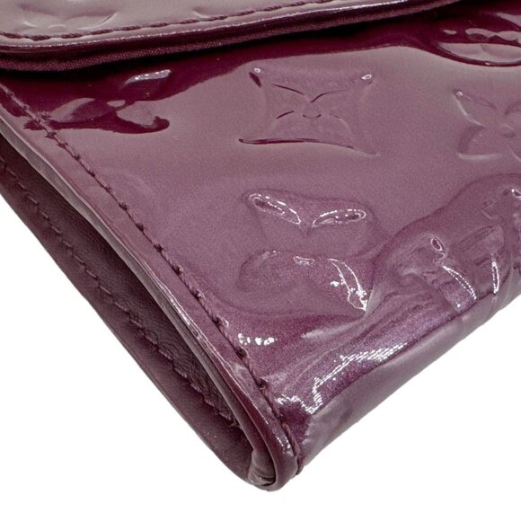 Louis Vuitton  Sunset Boulevard Monogram Vernis Shoulder Bag Dark Purple - Picture 8 of 14